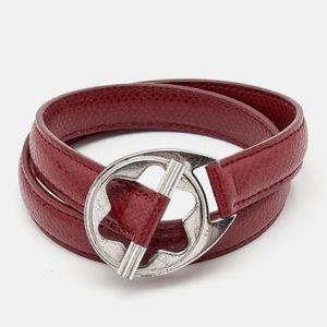 Genuine MONTBLANC Hold Me Tight Leather Bracelet